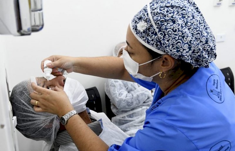 MS Saúde realiza mutirão de triagem e pré-operatório oftalmológicos em Dourados