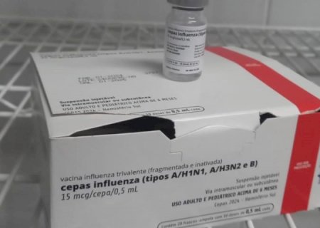 Mato Grosso do Sul recebe primeira remessa da vacina contra Influenza com 108 mil doses