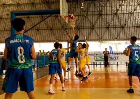 Definidos os campeões do basquete e futsal dos Jogos Escolares da Juventude de MS