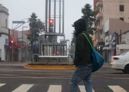 Não esqueça o casaco: terça-feira tem chances de chuvas e alta nebulosidade favorece sensação de frio