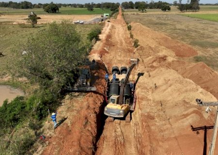 Em Batayporã, Governo de MS inicia obra na Lagoa do Sapo para solucionar problema que dura 50 anos