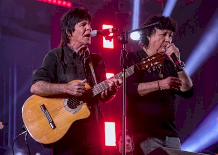 No encerramento, Festival de Inverno de Bonito emocionou gerações com show de Teodoro e Sampaio