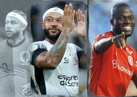 Corinthians x Inter: Memphis e Valencia travam duelo de Copa do Mundo e buscam engrenar