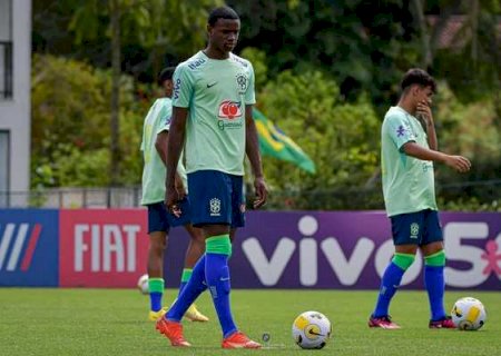 Atacante do Inter faz quatro gols em amistoso da seleção brasileira sub-20