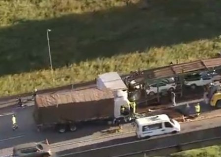 Acidente no Rodoanel Mário Covas (SP-021) deixa 10 feridos, em SBC